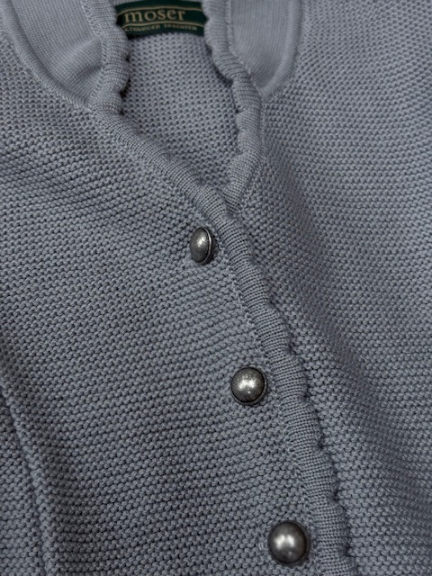 Damenstrickjacke ANNA hellgrau