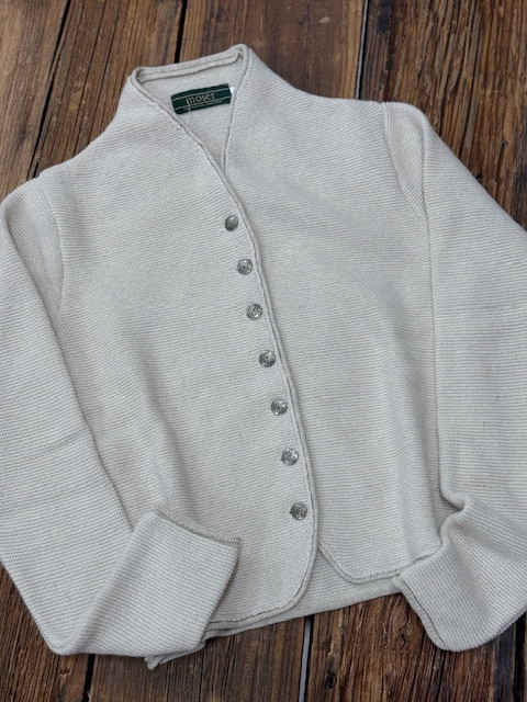 Damenstrickjacke BEA ecru/beige
