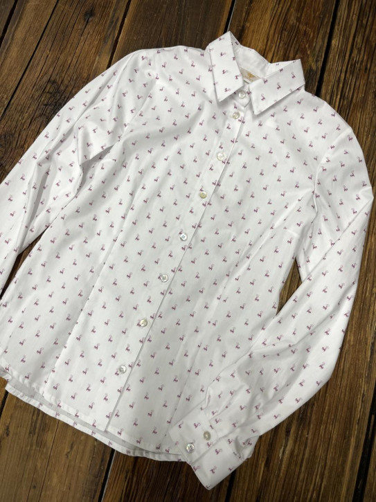 ENNSFELD Hirsch weiß/brombeere