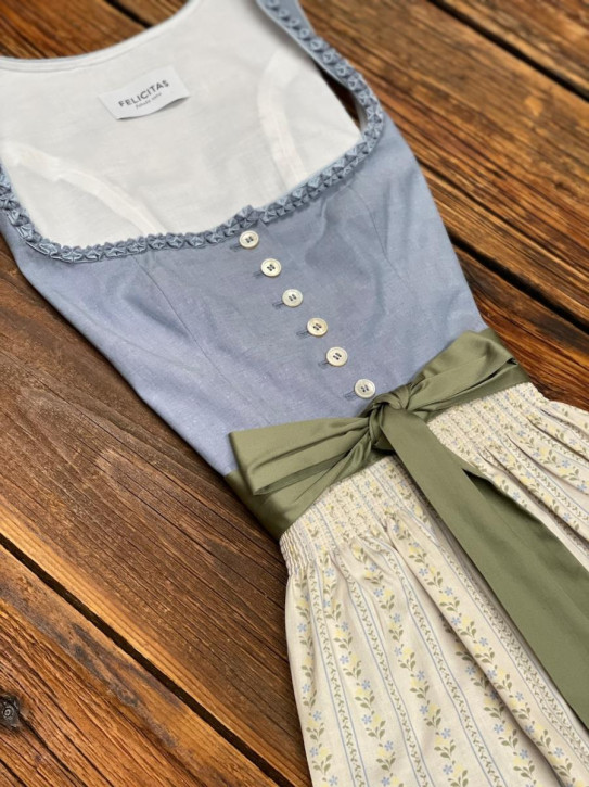 Damendirndl DOROTHEA-9 32150045 hellblau