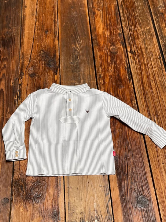Shirt GREILHUT TBB-1068 LA weiss langarm