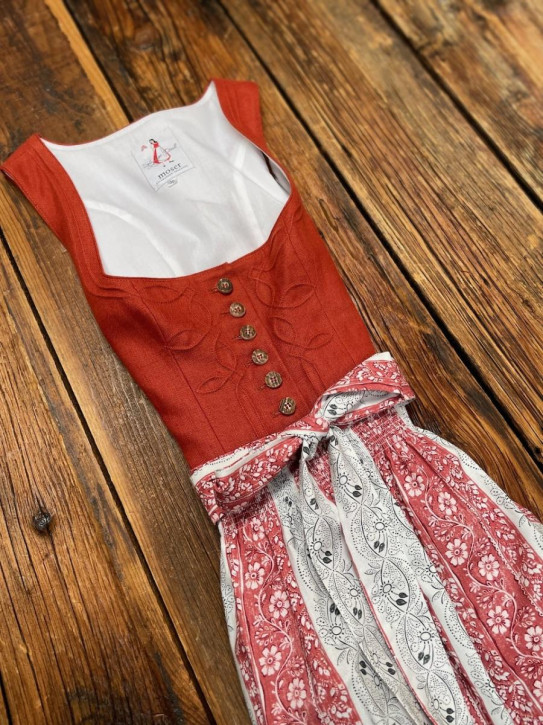 Damendirndl HEIDELORE PO63 orange