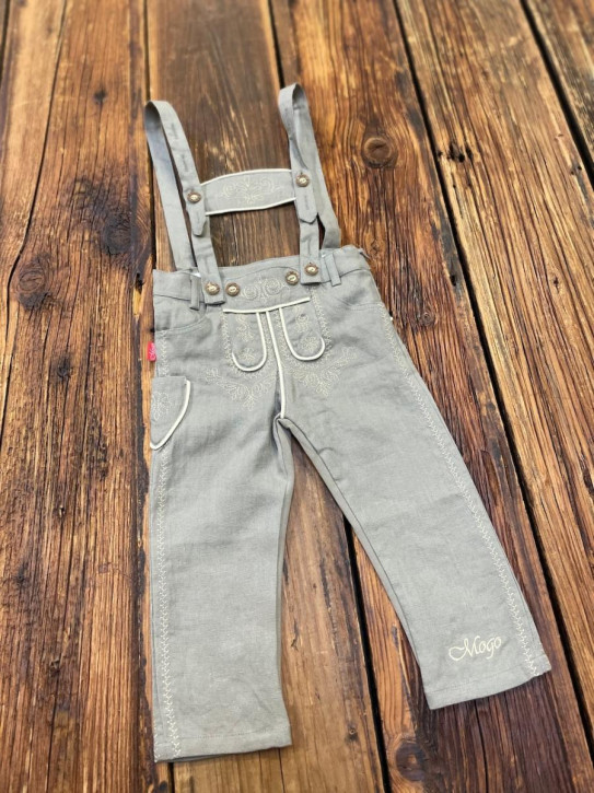 Kinder Leinenhose LAUSA TBH-1118 LANG natur
