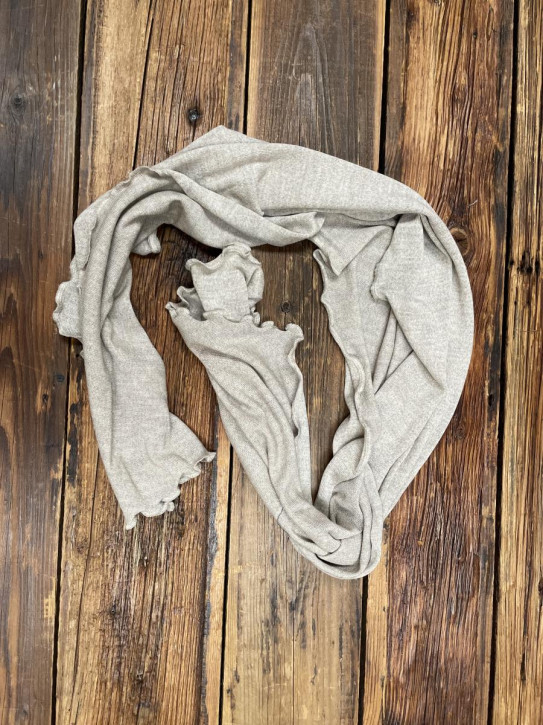 Strickschal Stola WP Rüsche