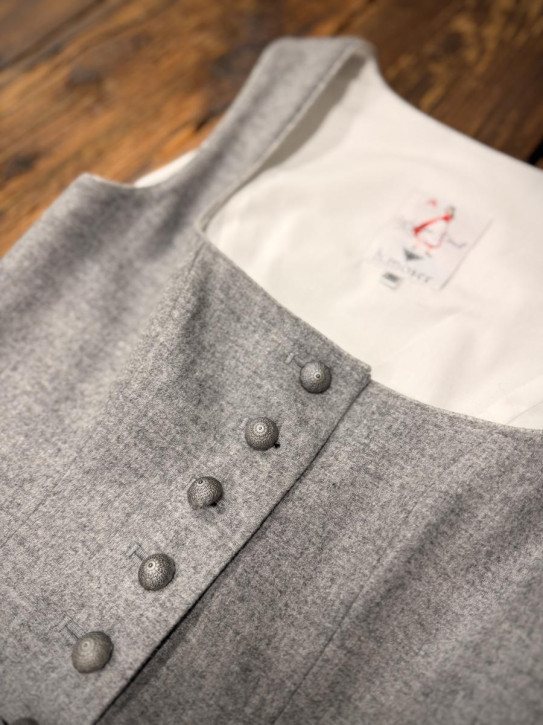 Damenweste Hohenstein PO44884 grau