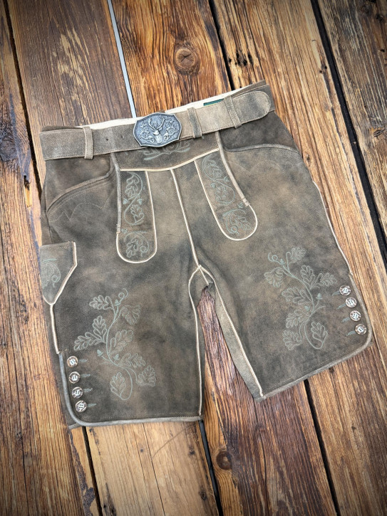 Lederhose Edelhirsch 810 braun