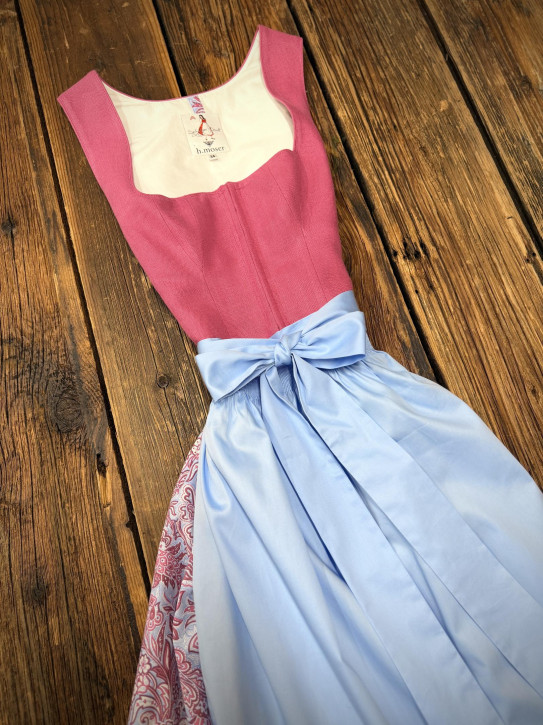 Dirndl Amanda PO464 240 65 cm pink