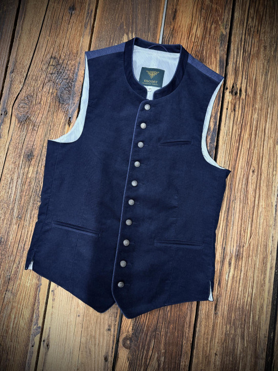 Herrenweste x-5034/2 40 marineblau