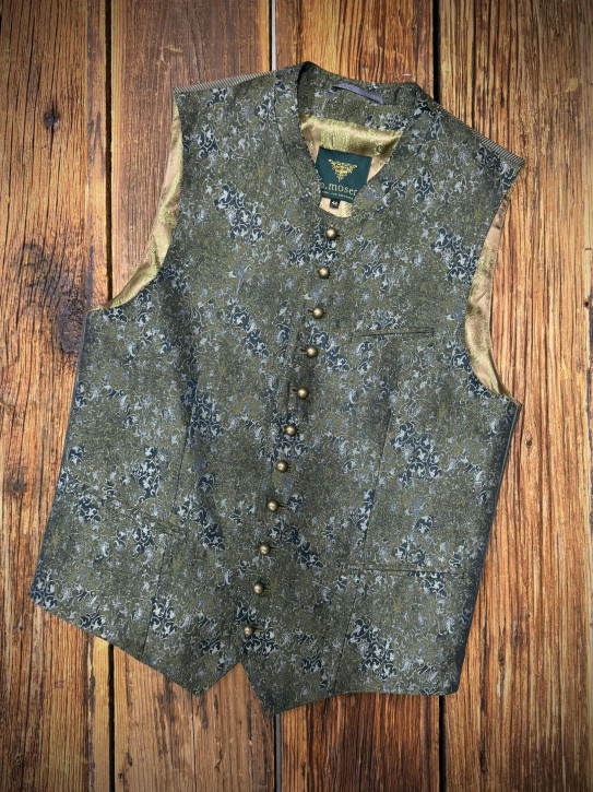 Herrenweste Lemberg PO 662 Jil Silk oliv