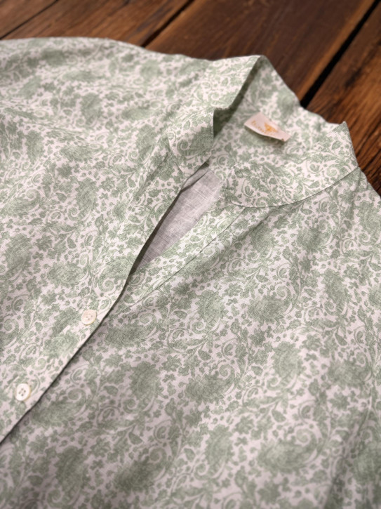 Garching PO 630 204 weiß mit Druck grün