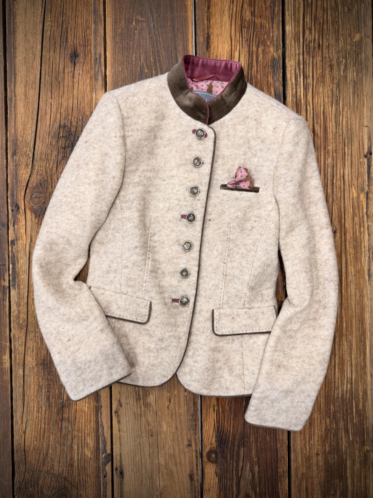 Damenjacke 338636-3955 120 helles beige