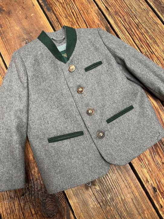 Kinderjacke Theo PO85 hellgrau