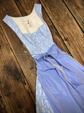 Dirndl AMINA PO384 hellblau