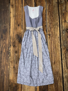 Dirndl Daisy PO255 8350 steingrau