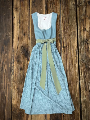 Dirndl Daisy PO256 1435 eisblau