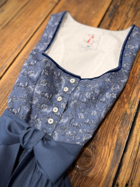 Dirndl Yvonne PO 638 1 marine 80 cm