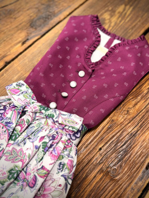 Kinderdirndl 77Perla 9926 45 beere 128