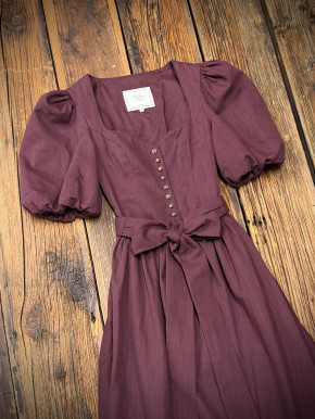 Dirndl Isaluna MM-13 528 80 cm wine