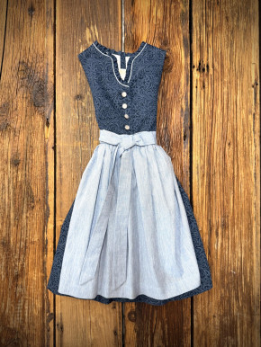 Kinderdirndl 77Perla 9930 53 marine 128