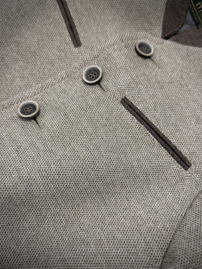 Kinderjacke 75 PIT hellgrau/beige