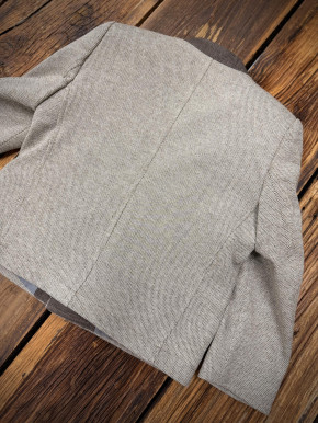 Kinderjacke 75 PIT hellgrau/beige