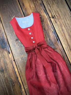 Kinderdirndl Mareike PO 590 rot