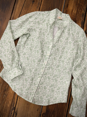 Garching PO 630 204 weiß mit Druck grün