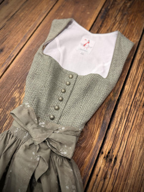 Dirndl Daisy-B 7241 1 262 9700-41 80 cm helles oliv