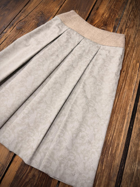 Damenrock Mühlheim beige