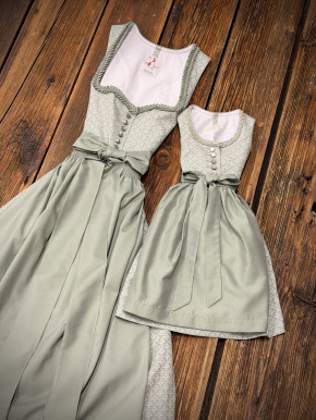 Kinderdirndl PIA-B salbei